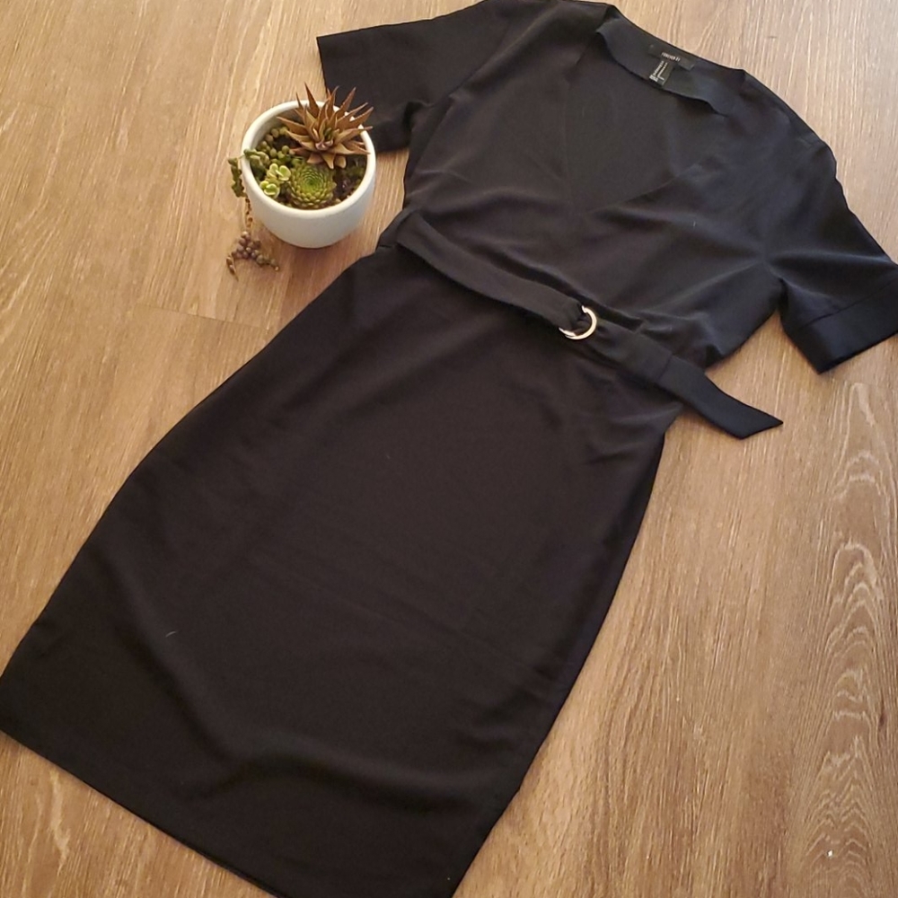 Midi Little Black Dress